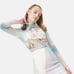 Ombre Angel Zadie Mesh Turtleneck