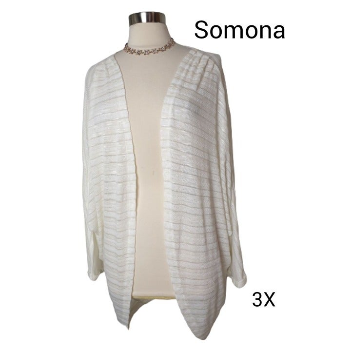 Dressy silver sales cardigan sweater