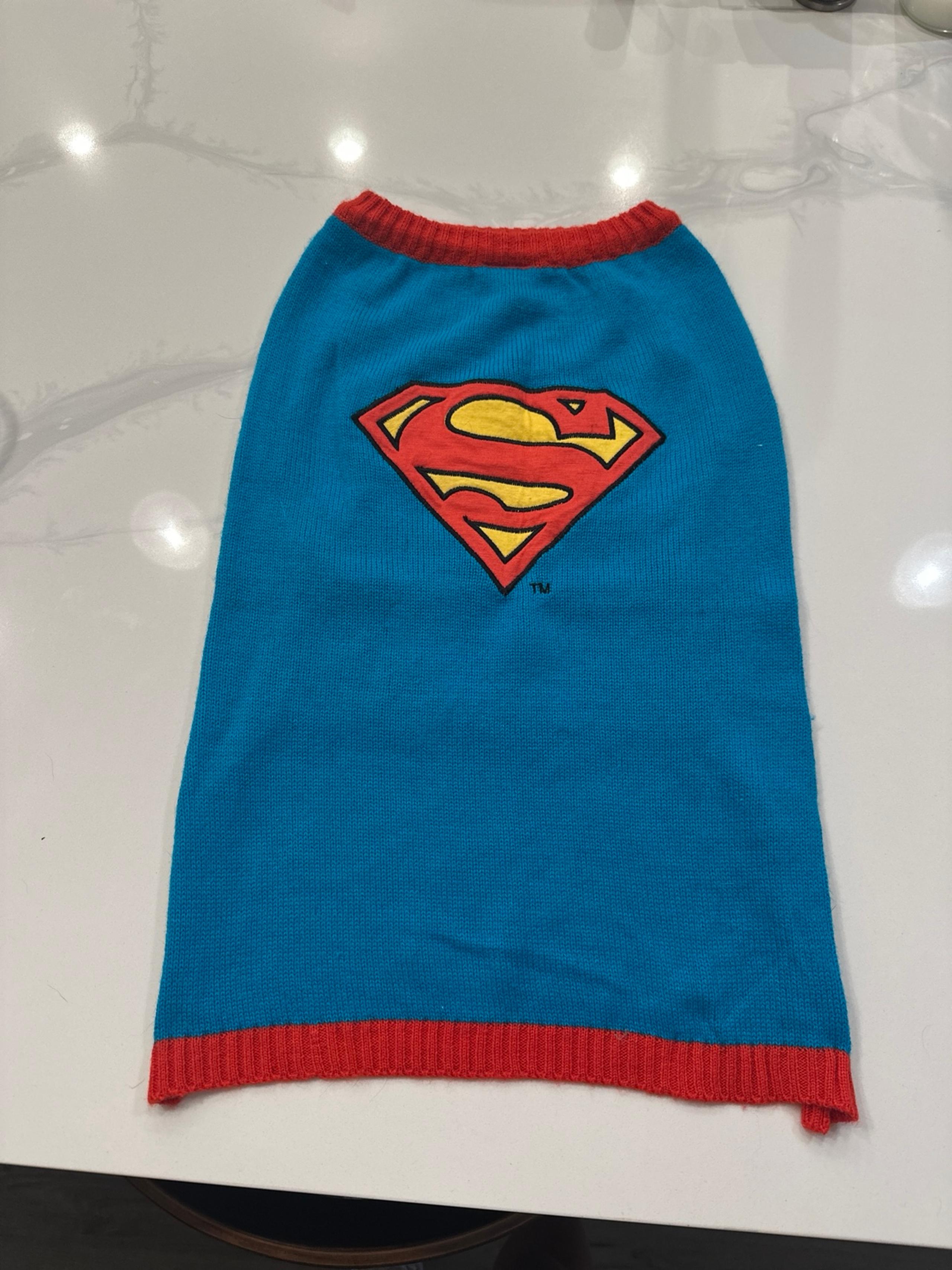 Large dog superman costume