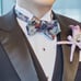 Giraffe Retro Flower Bow Tie