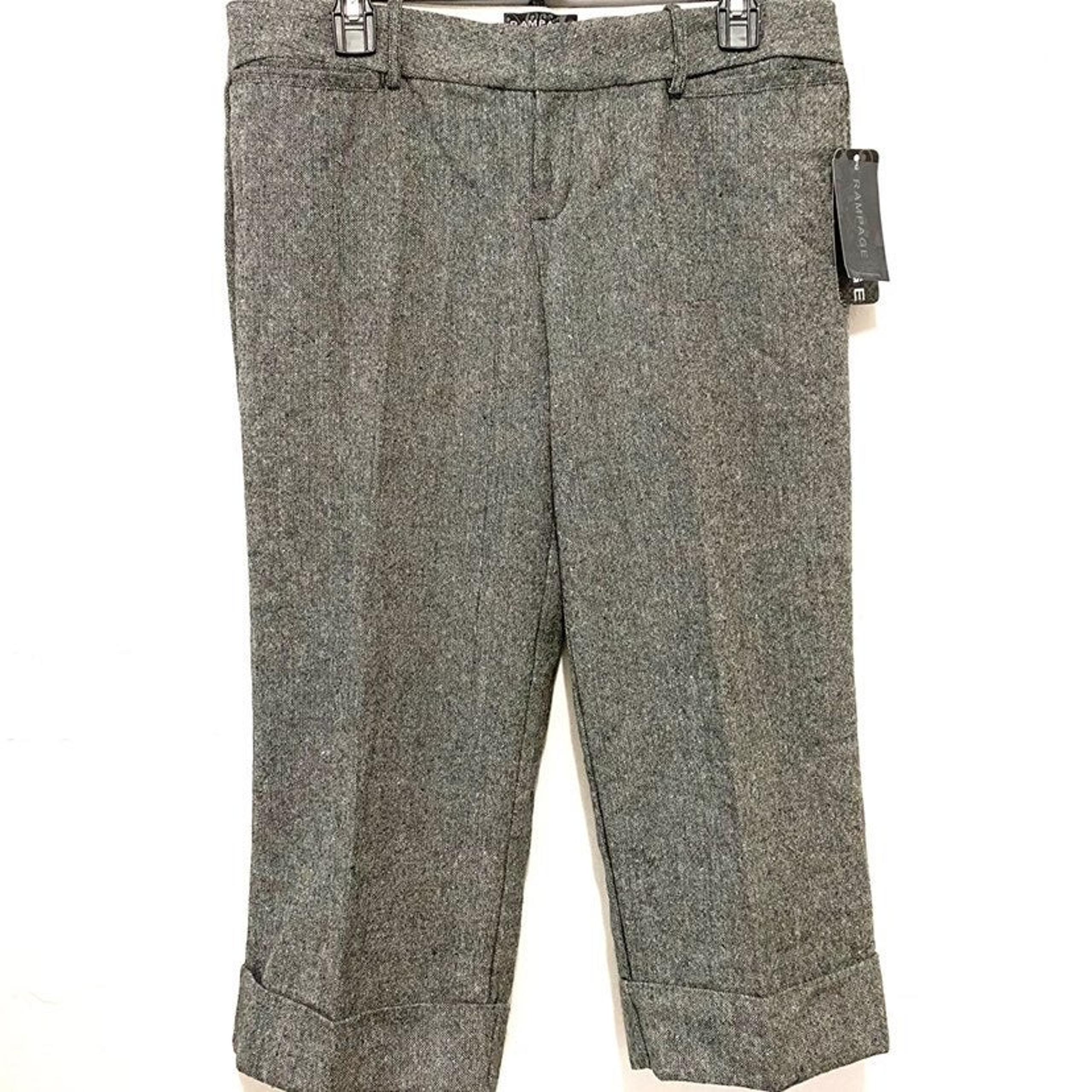Rampage Causal Black Capris