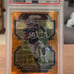 Ezekiel Elliott-Prizm, Orange Lazer Prizm-PSA 8, DALLAS COWBOYS