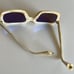 TAYLOR MORRIS SIDENY SUNGLASSES. COLOR: IVORY / BROWN