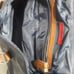 Tommy Hilfiger Tote Bag Purse Handbag Designer Logo Navy Blue Leather Trim