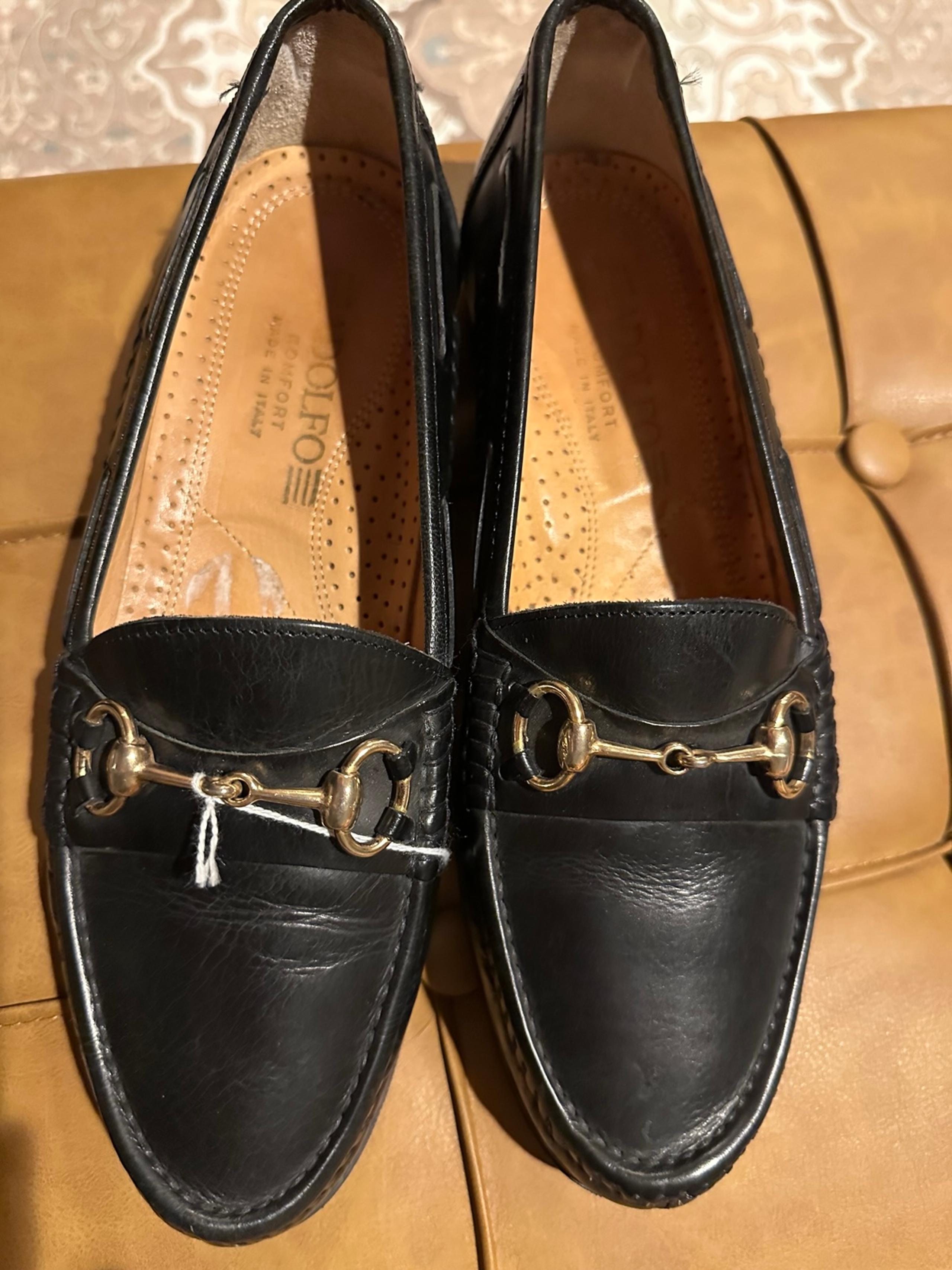Men’s Adolfo Italian Loafers—Size 9.5 Men