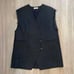 【Woo Ah】 Wool Poly V-Neck Vest