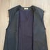 【Woo Ah】 Wool Poly V-Neck Vest