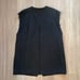 【Woo Ah】 Wool Poly V-Neck Vest
