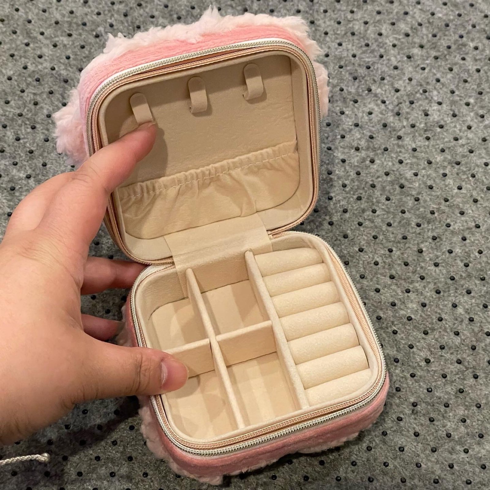 My Sweet Piano Sanrio plush travel jewelry organizer shops storage box