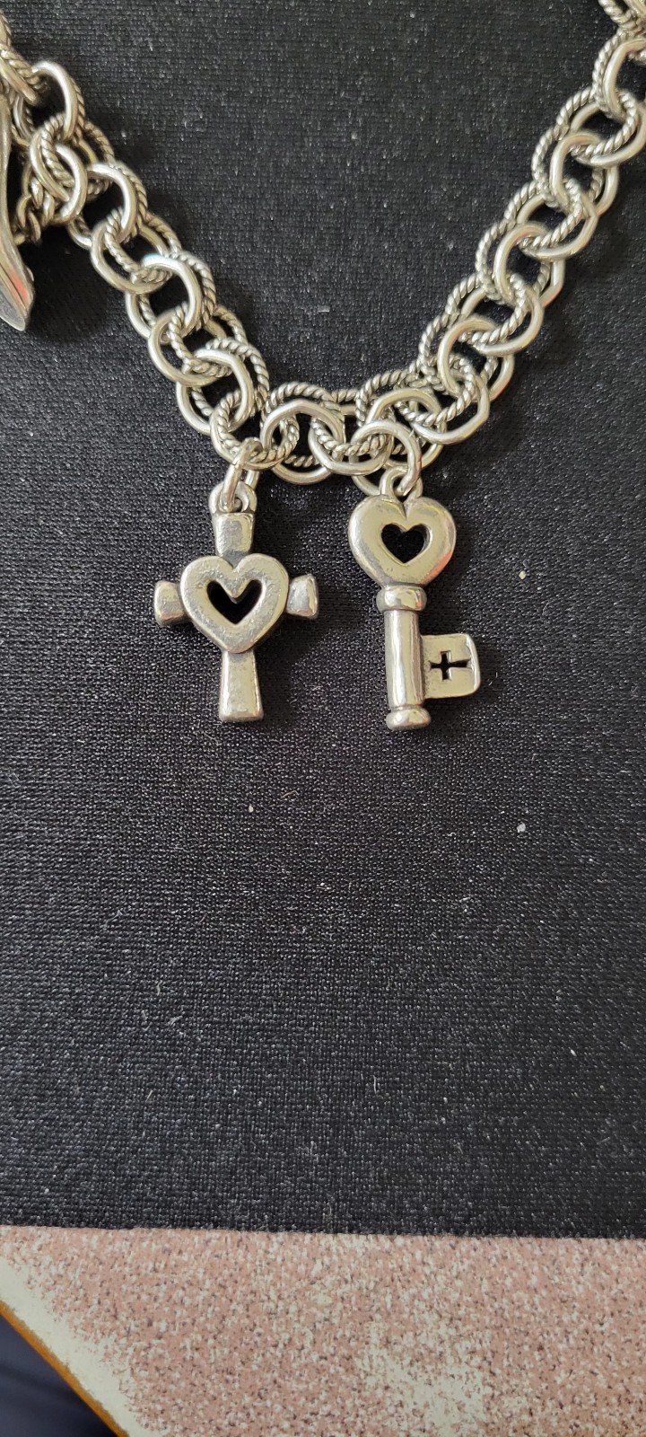 James Avery Key of Promise Sterling Silver Charm