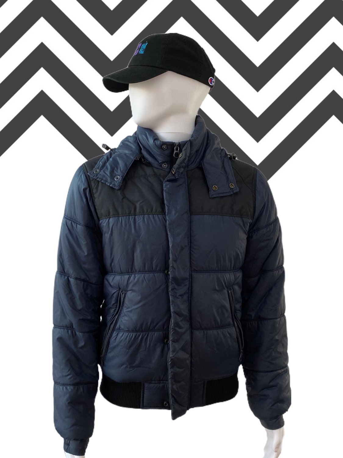 American Eagle Puffer Jacket Mens M