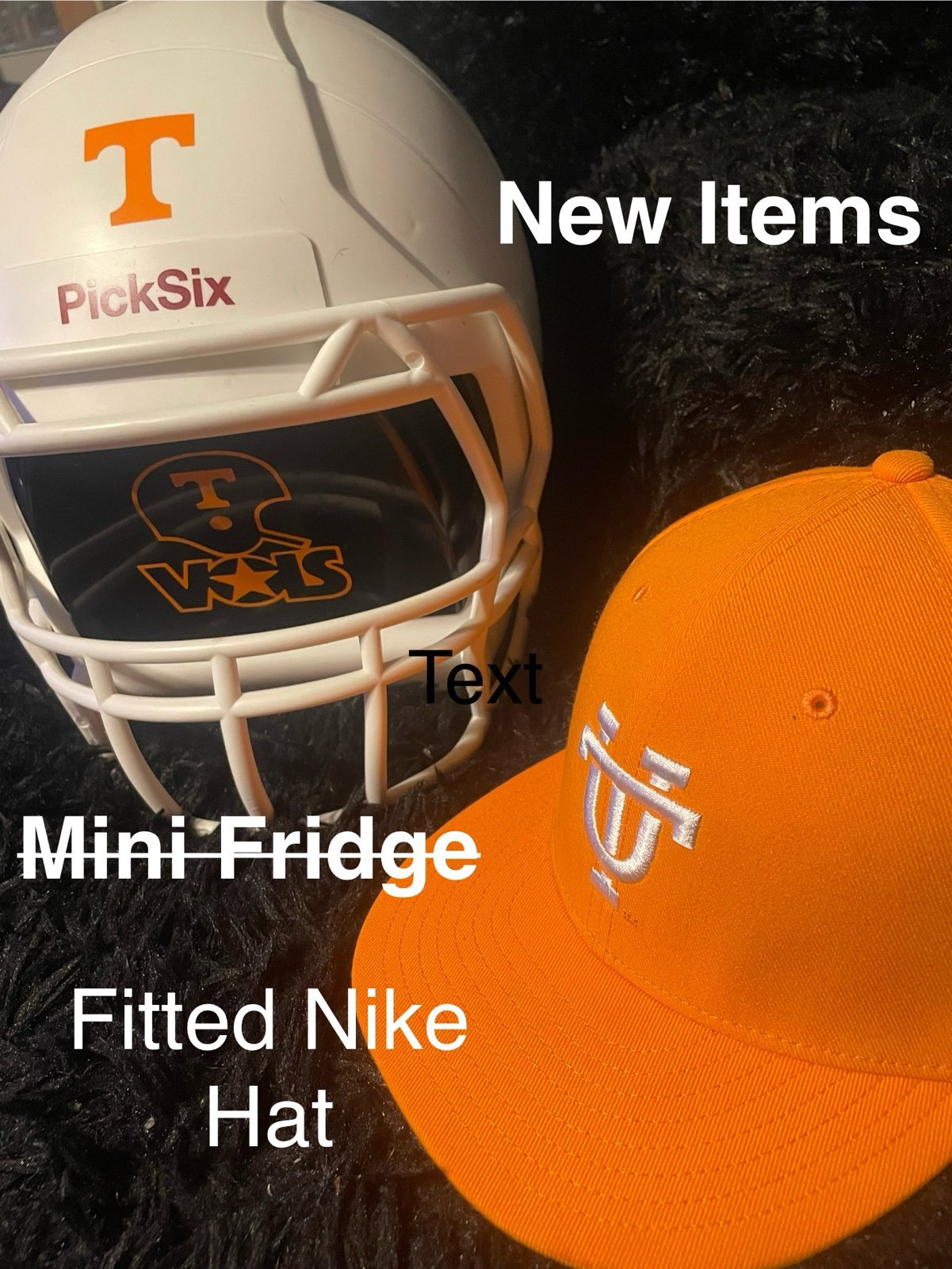 Tennessee Volunteers Fitted Cap + MiniFridge