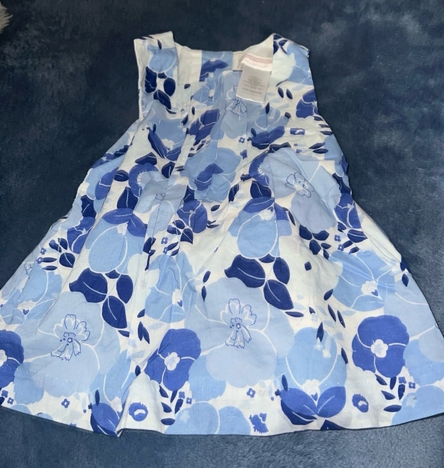 Janie and Jack 0/3 month dress with attached diaper cover NWT