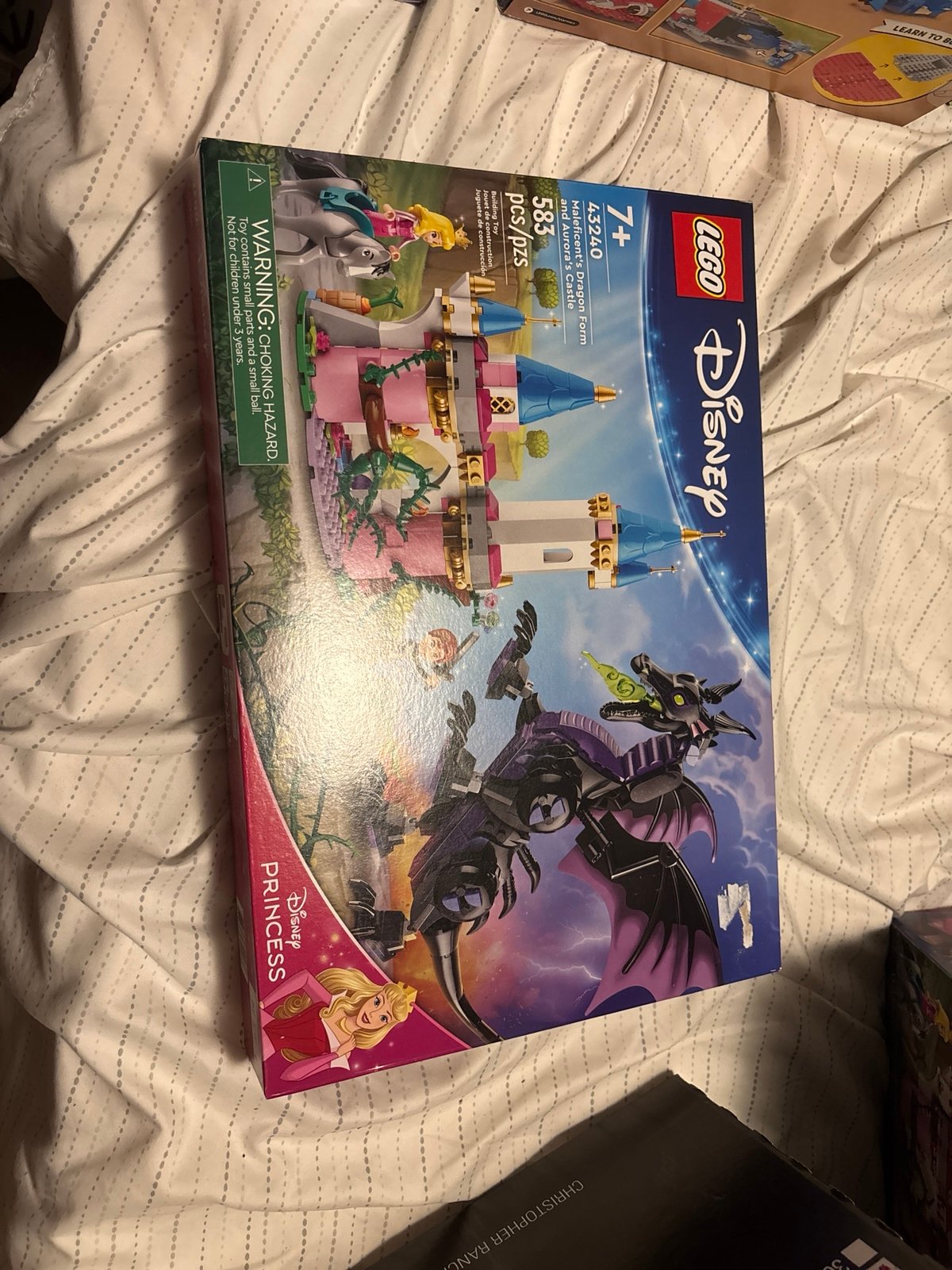 Lego 43240 Disney's Maleficent Dragon form & Aurora's Castle