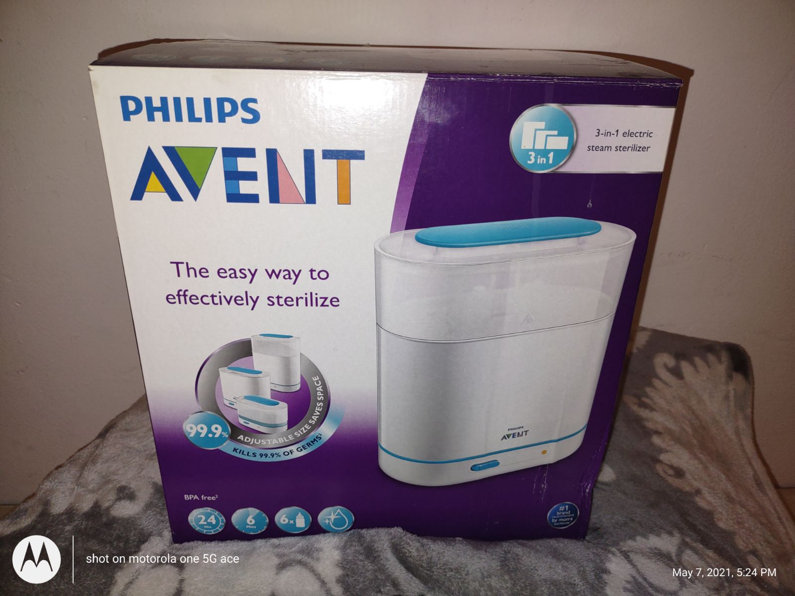 Baby bottle sterilizer