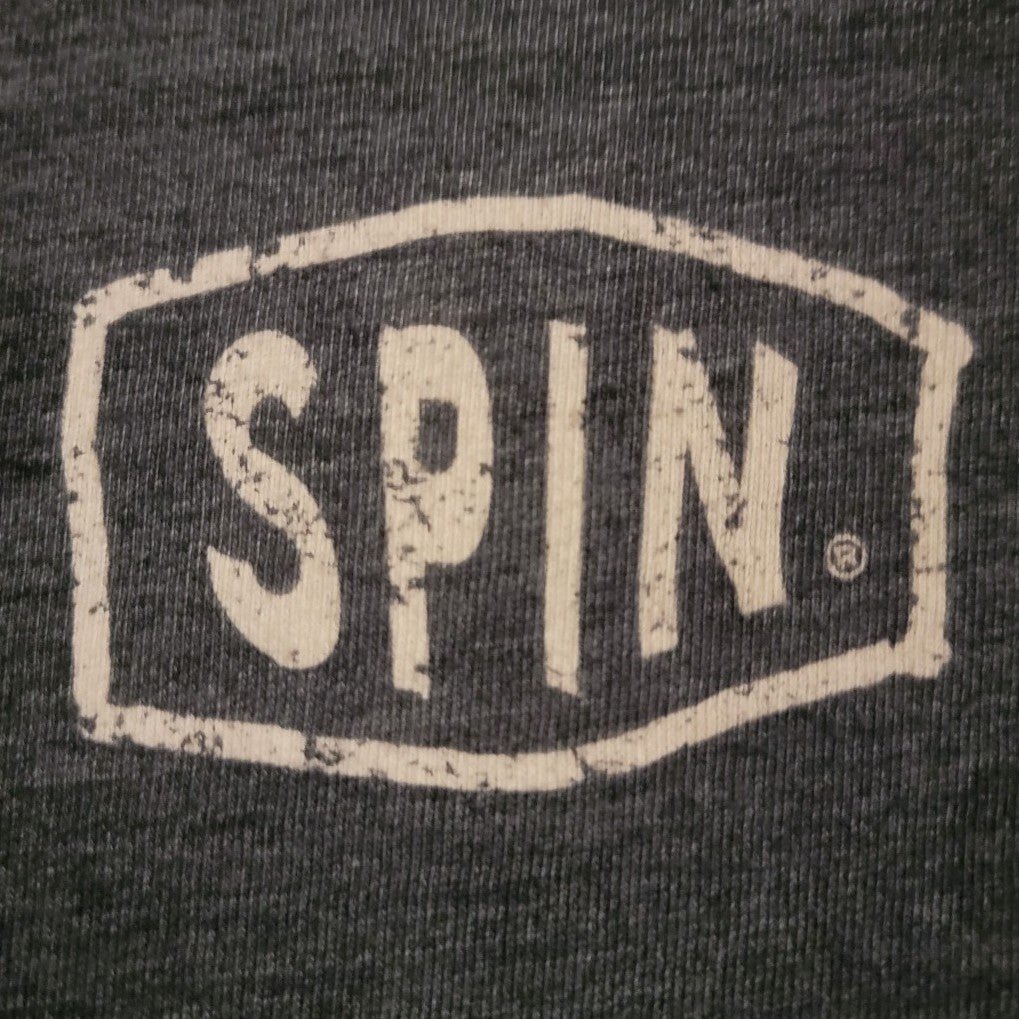 Vintage SPIN MAGAZINE Shirt SINGLE STITCH Music ROCK & ROLL Punk METAL Jazz TEE