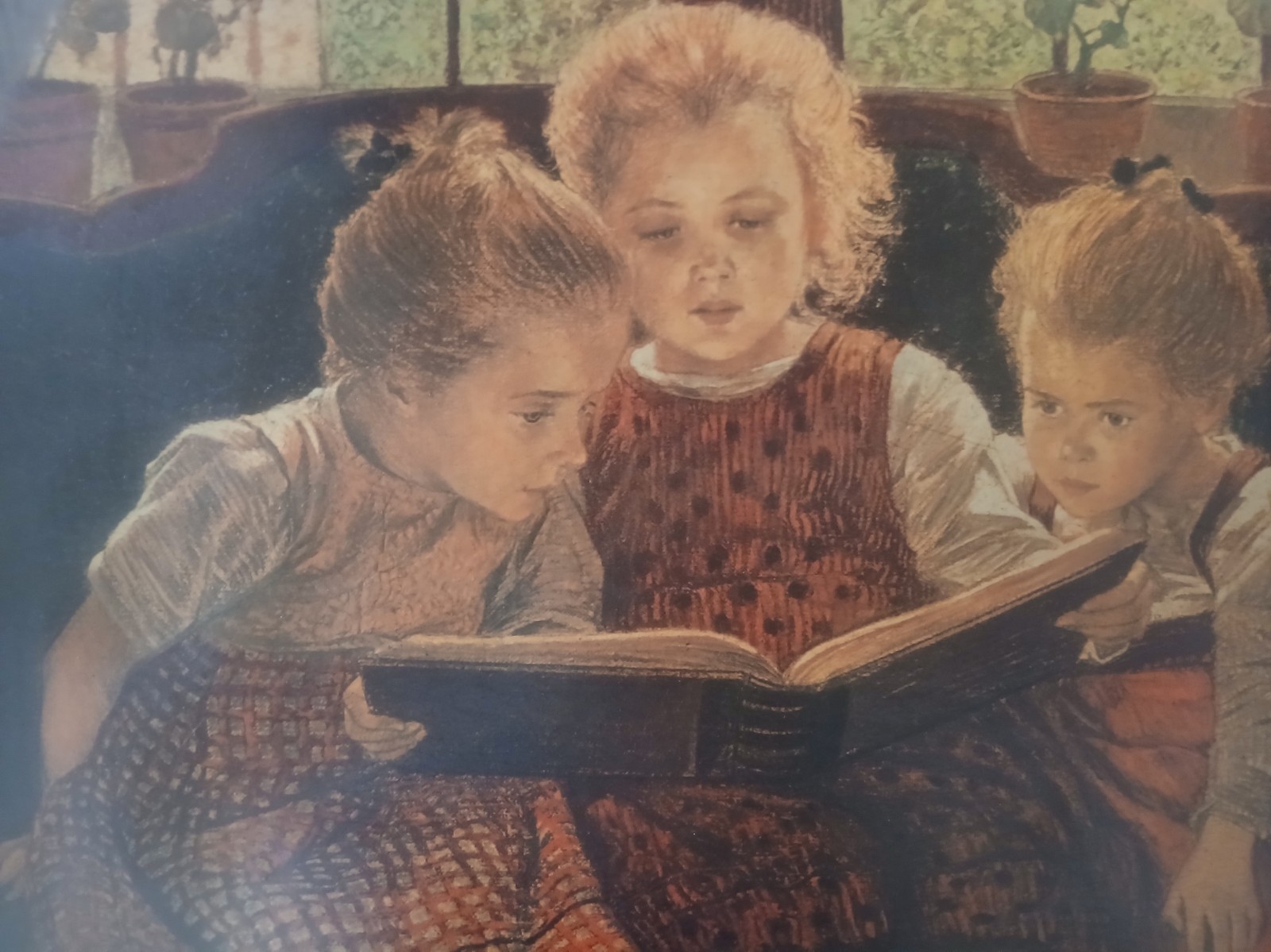 Framed art "The Fairy Tale" - detail