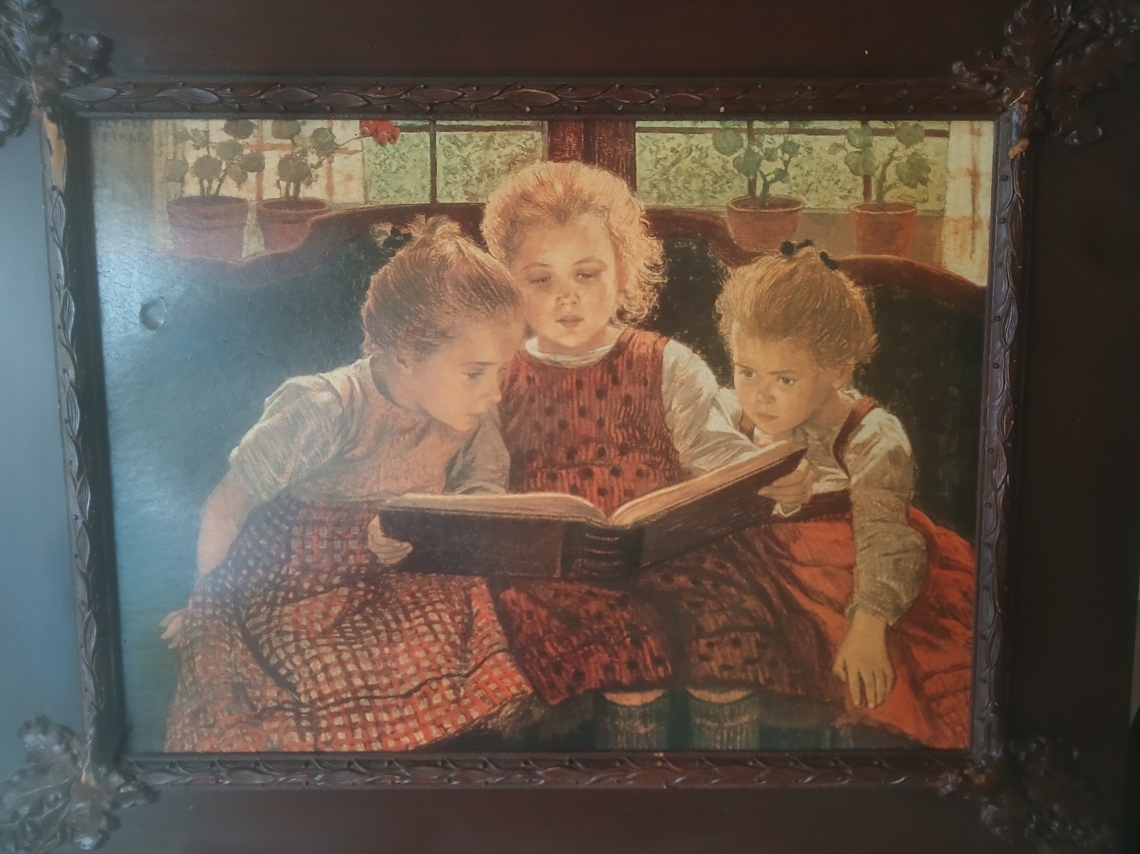 Framed art "The Fairy Tale" - detail