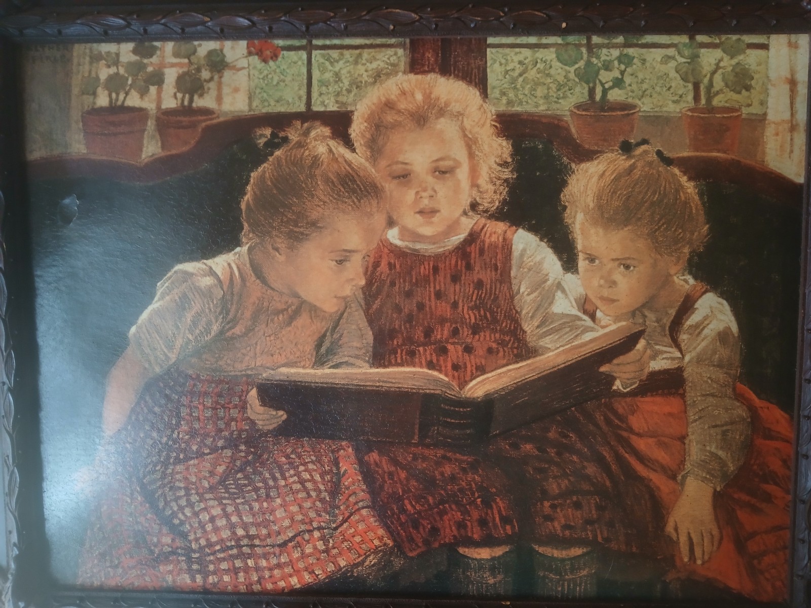 Framed art "The Fairy Tale" - detail