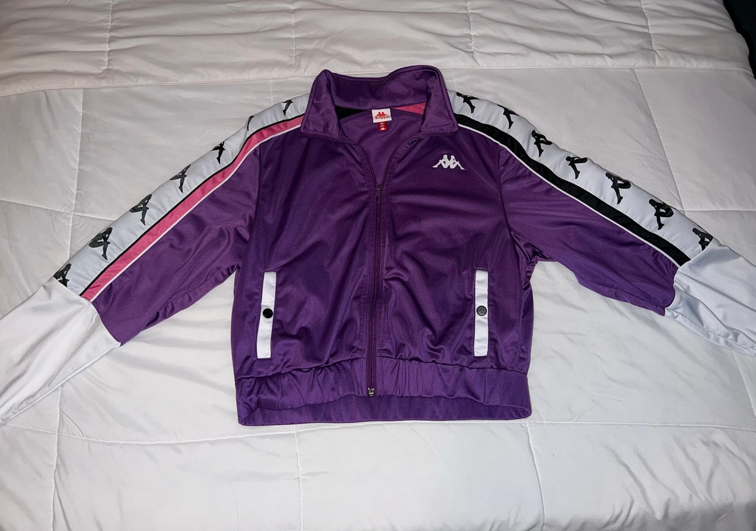 Vintage styled kappa zip up