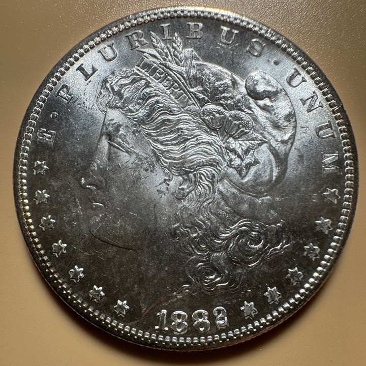 1882-S Morgan Silver Dollar 14442