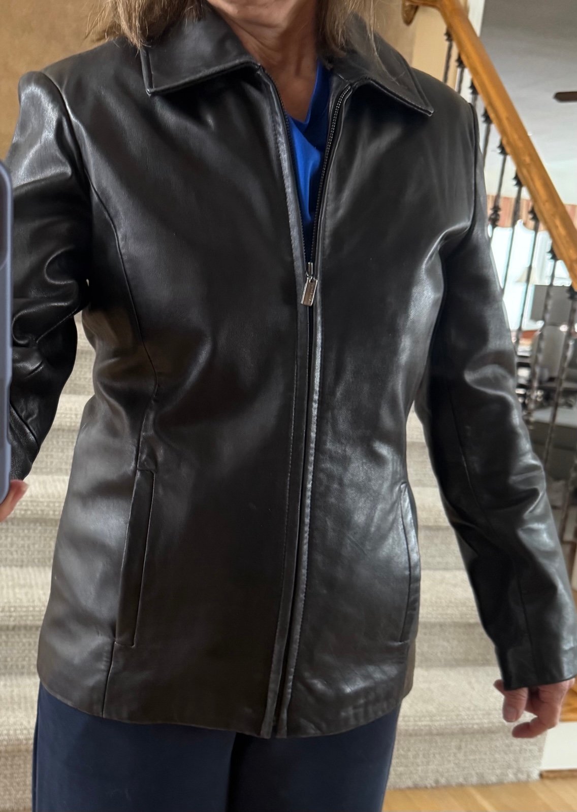 Anne Klein Genuine leather jacket