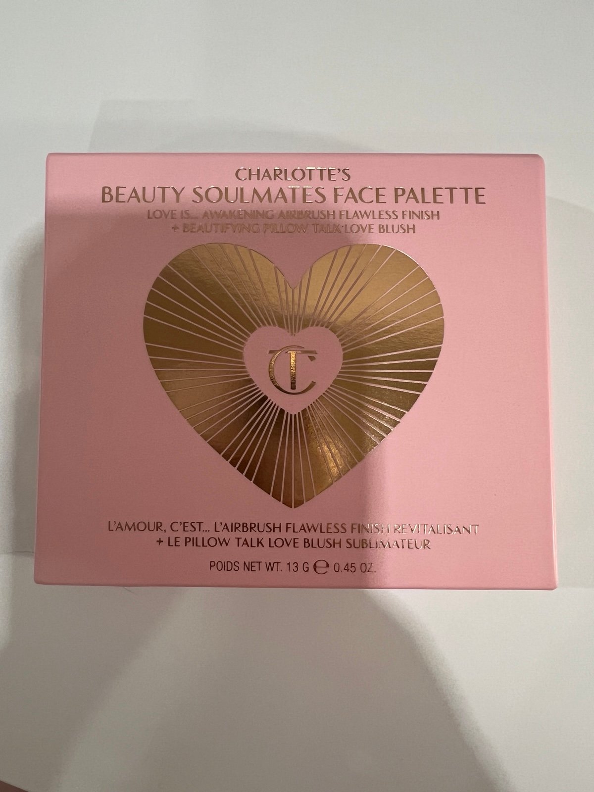 Charlotte Tilbury Pillow Talk Flawless Pink Beauty Soulmates Face Palette
