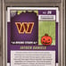 2024 Panini Score-A-Treat Rising Stars Pumpkins #26 Jayden Daniel’s Rookie PSA 9