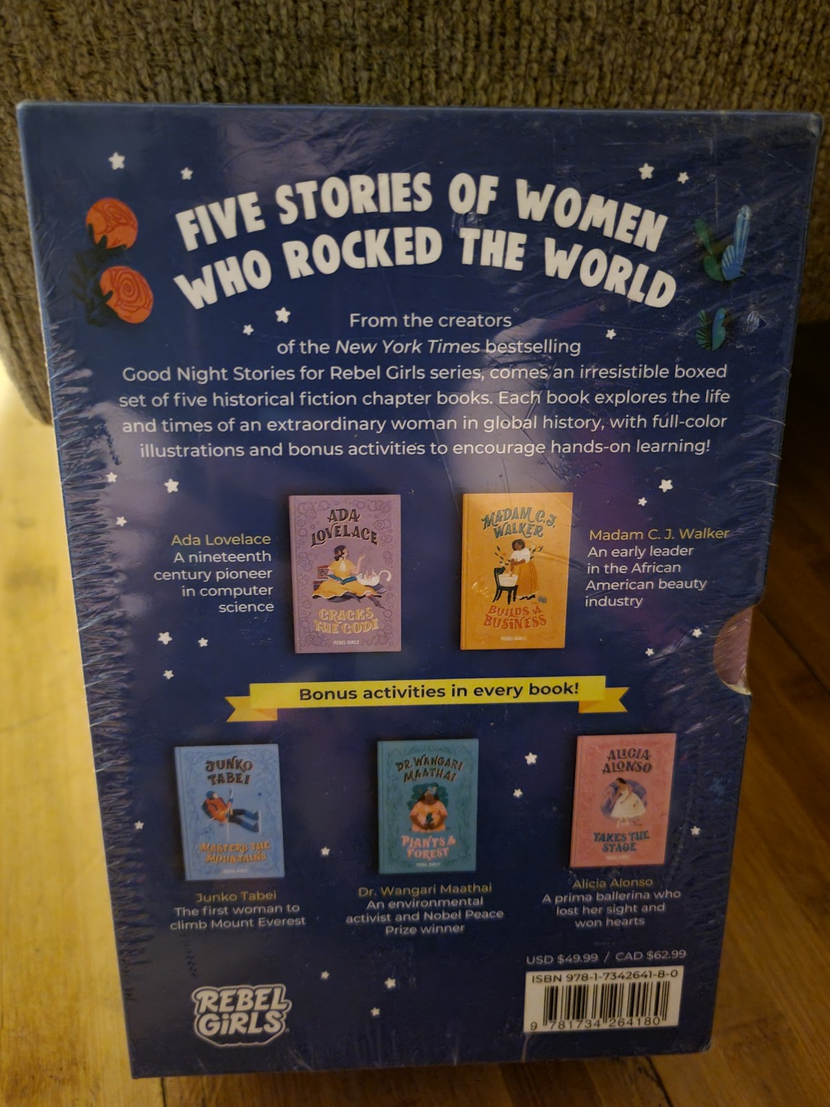 Rebel girls book box set