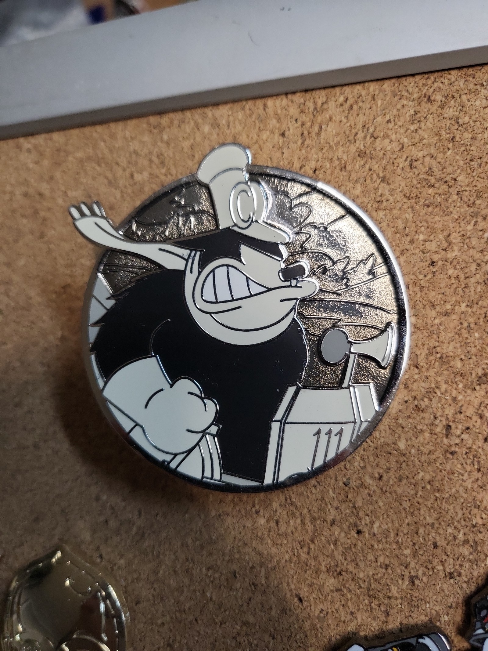 ERROR Disney Trading Pin WDI Cast Pete Steamboat Willie Villain Profile LE 250