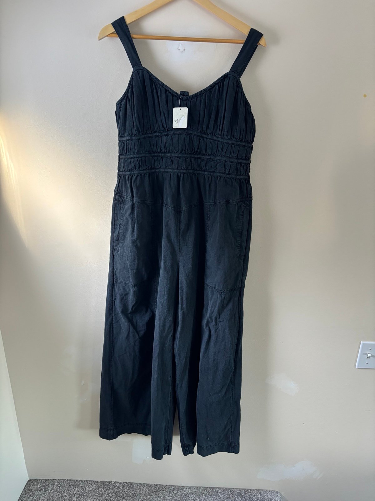 Free People After All Cotton Jumpsuit NWT