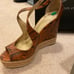 Brian Atwood wedge size 9