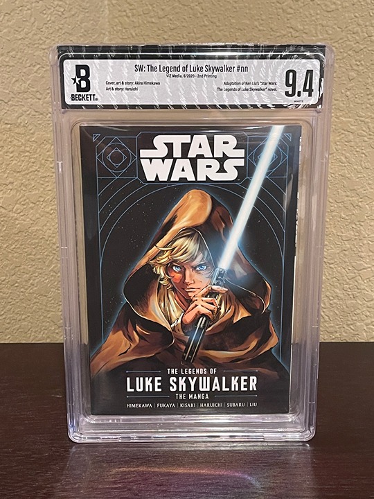 2020 Star Wars: The Legend of Luke Skywalker - Beckett Manga Graded 9.4