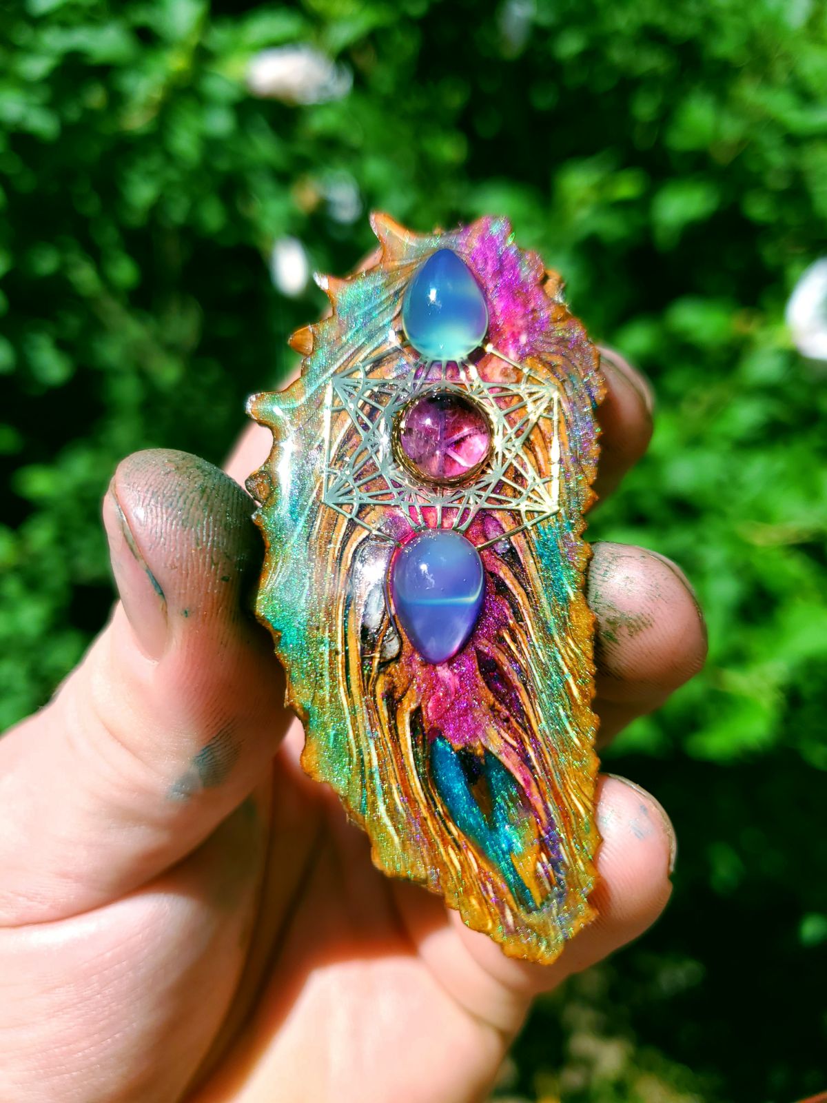 Pinecone pendant