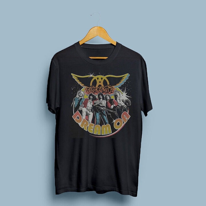 Aerosmith Band Album Dream On T-Shirt Unisex Cotton S-3XL Gift Fans