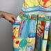 Vintage Jams World Dance Man Short Sleeve Dress Vibrant Colorful Size XL Pockets