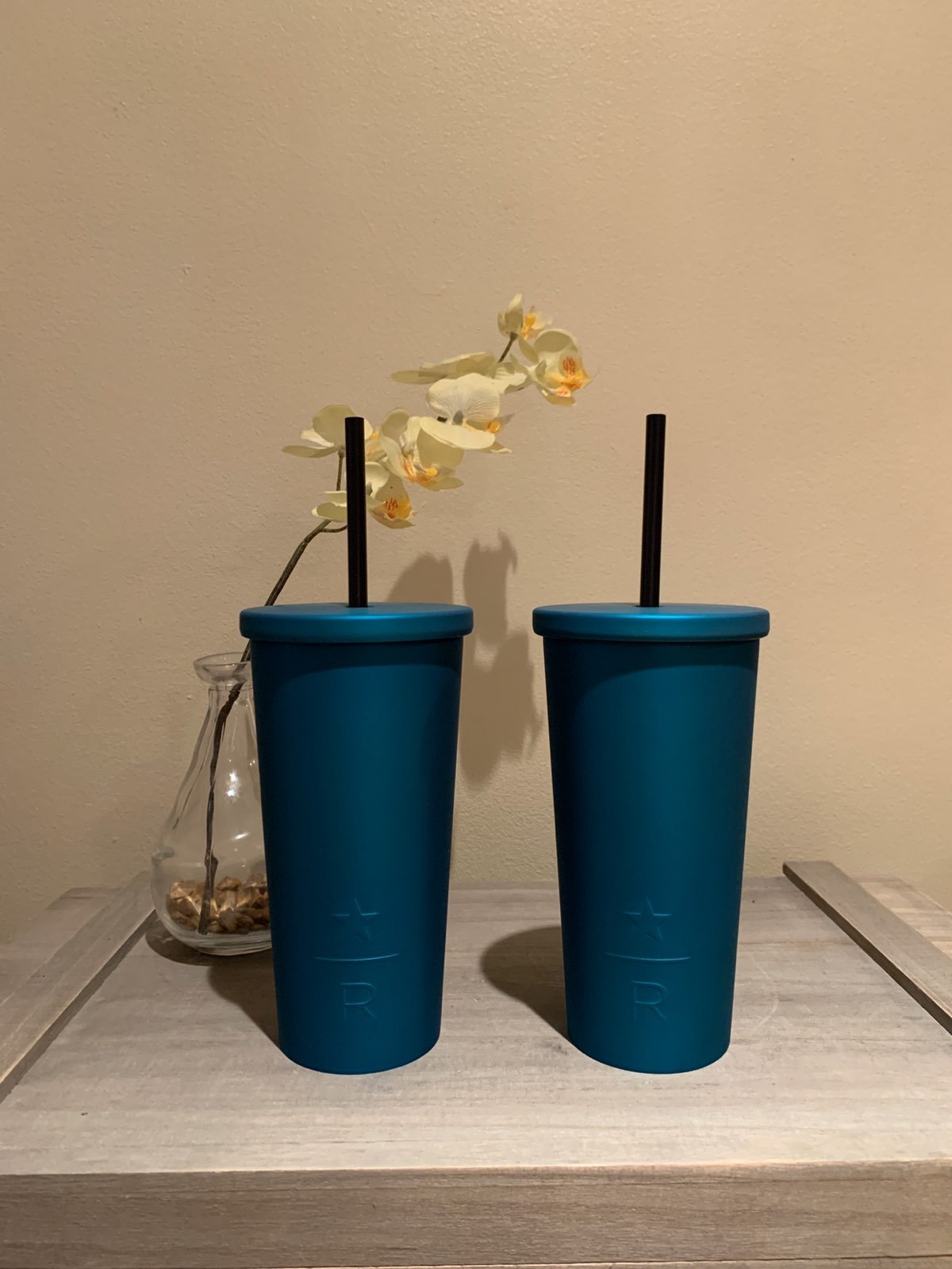 Teal starbucks reserve double pack