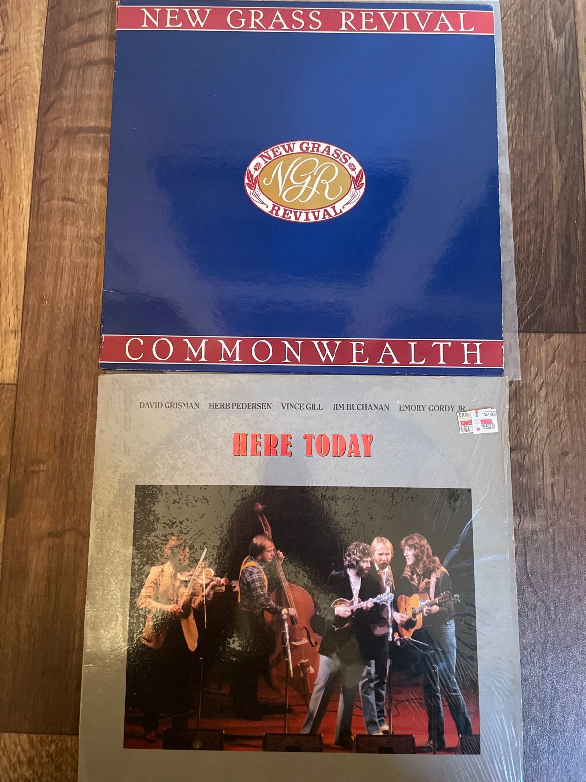New Grass Fevival/ David Grisman vinyl lot