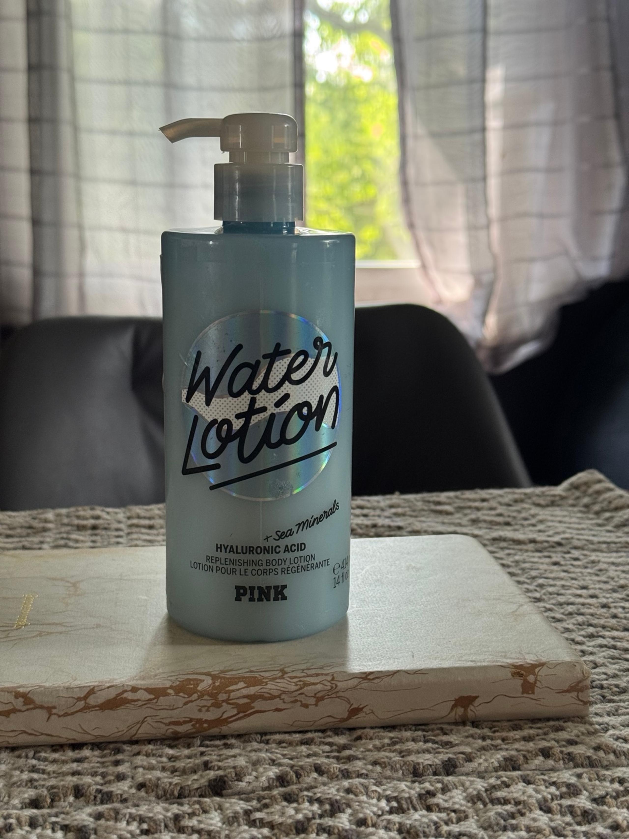 PINK- WATER LOTION hyaluronic acids + sea minerals 14oz