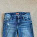 Mother The Looker Jeans in Whole Lotta Trouble Medium Wash Blue Denim Size 26