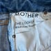Mother The Looker Jeans in Whole Lotta Trouble Medium Wash Blue Denim Size 26