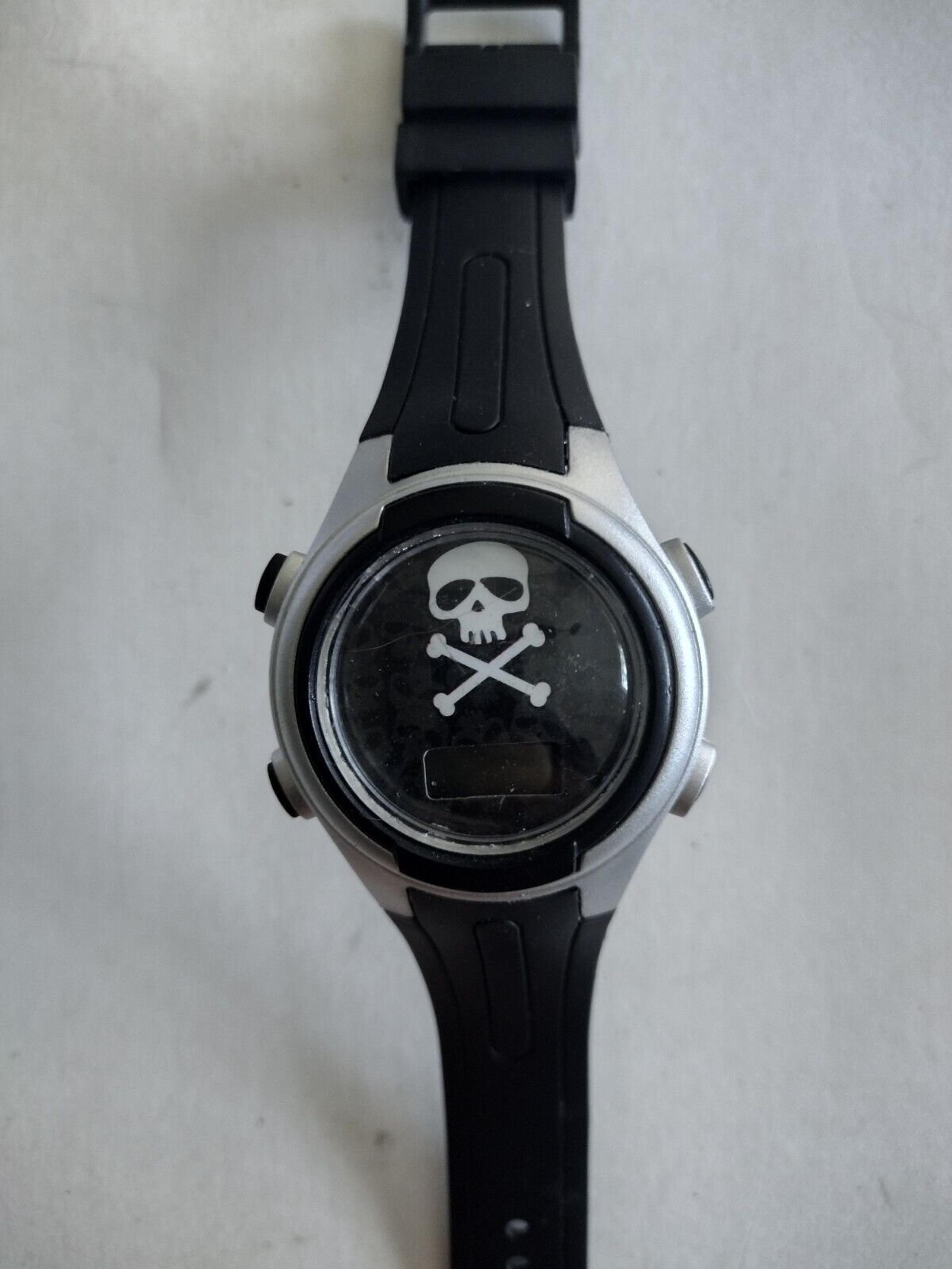 Working Vintage Skeleton Digital Quartz Watch by Berger M Z & Company