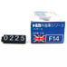 New Tomica F14 Panther 6 Scale 1/67 Made in Japan Diecast Tomy Blue White Box