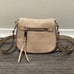 Marc Jacobs Dusty Rose Leather Recruit Nomad Saddle Bag