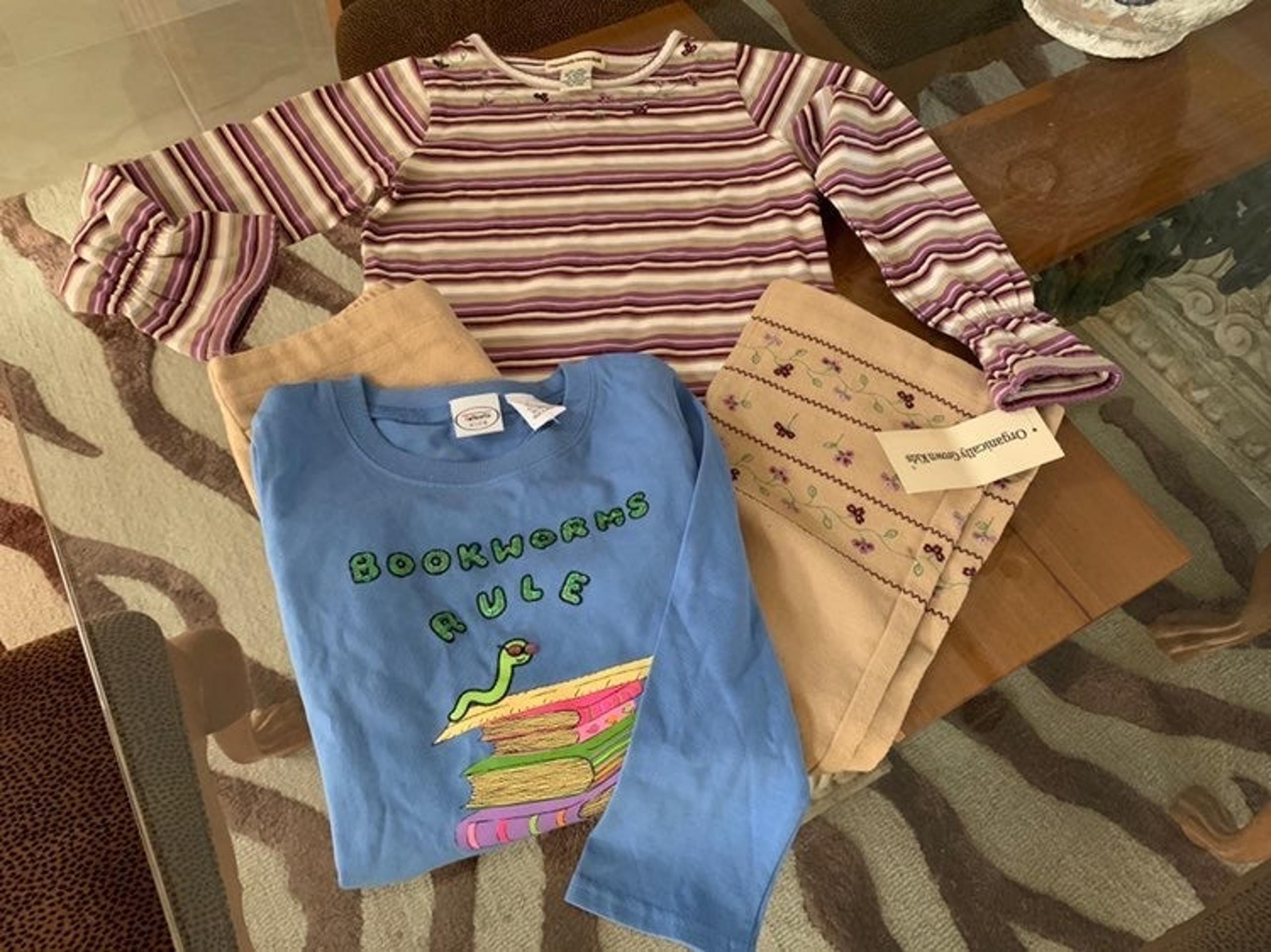 Girl Organically Grown Tees Pants Bundle