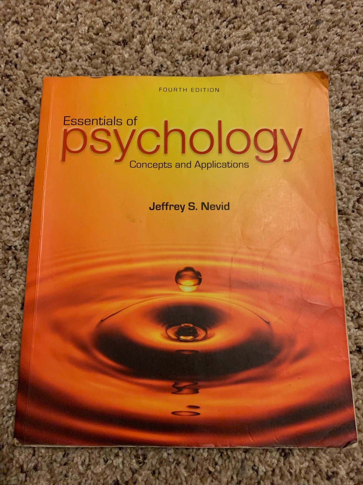 Essentials of Psychology: Concepts and Applications Book by Jeffrey S. Nevid