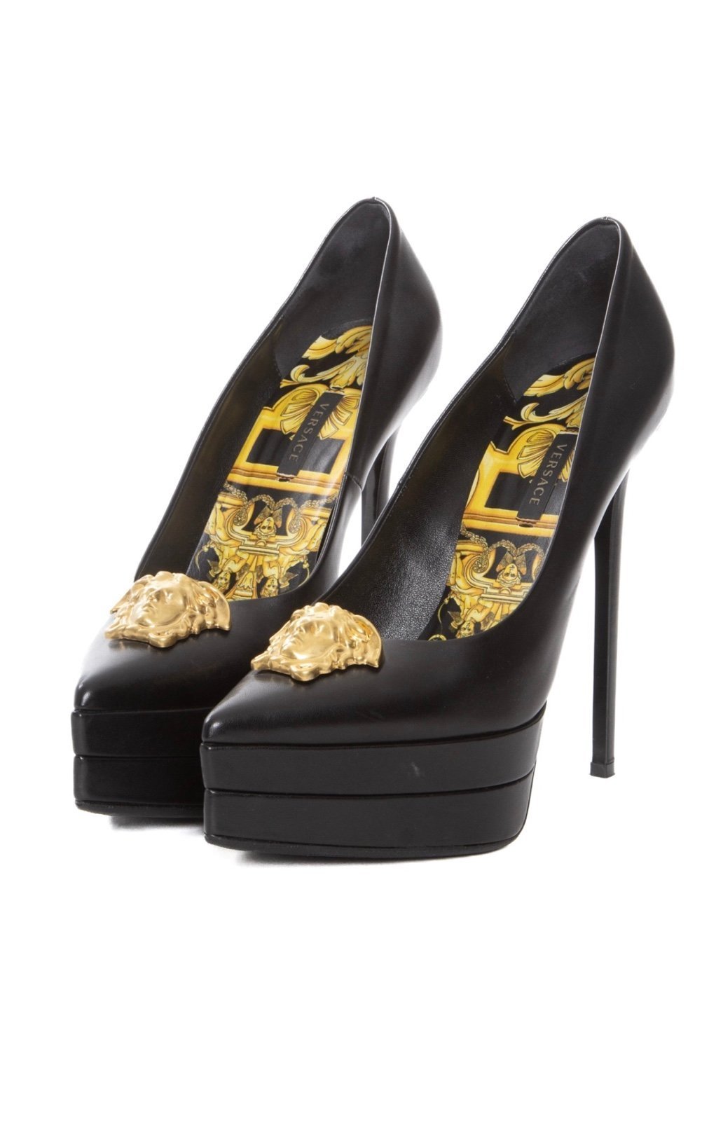Versace heels Medusa collection