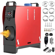 Diesel Air Heater, 12V 8KW Diesel Heater All-in-One, Portable Diesel Heater with