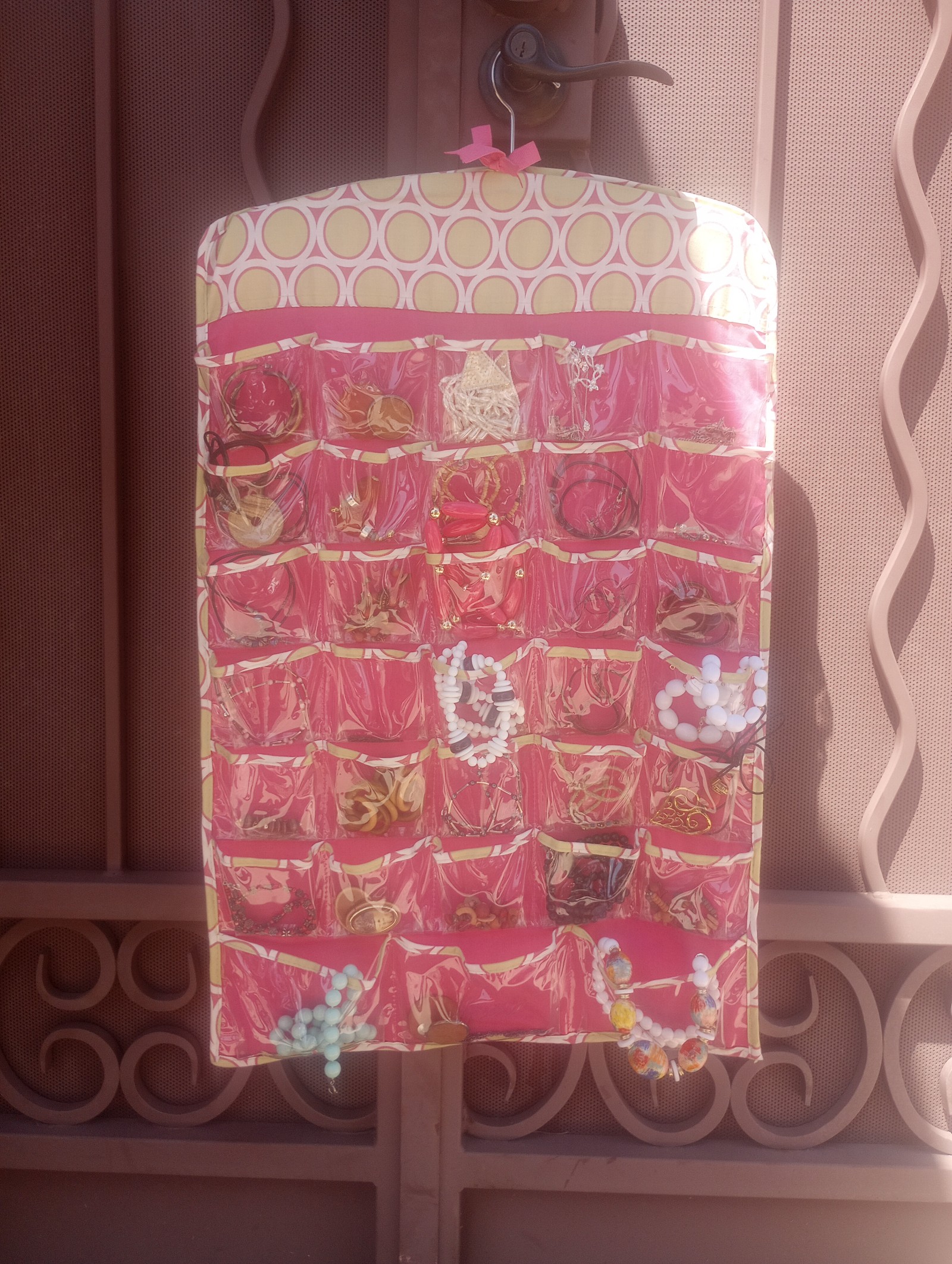 Jewelry hanger w/ jewelry inc.