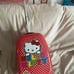 Hello Kitty rolling suitcase hard shell